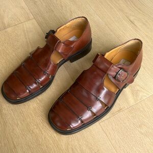 Mezlan Leather Fisherman Shoes